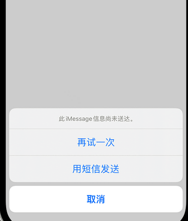 永宁apple维修iPhone上无法正常发送iMessage信息