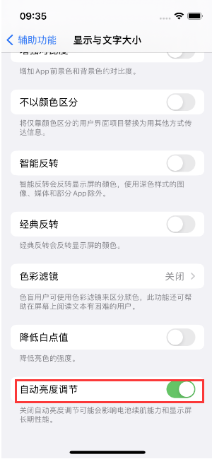 永宁苹果15维修店分享iPhone 15 Pro系列屏幕亮度 