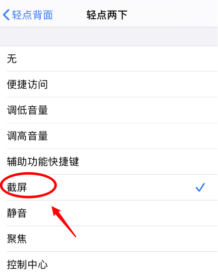 永宁苹果手机维修分享iPhone12如何启用双击截屏 